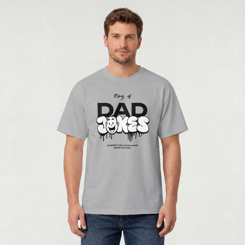 Men's King of Dad Jokes™ Men's Graphic T-Shirt | Stim Street™