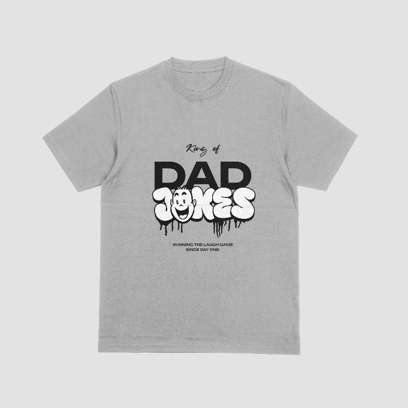 Men's King of Dad Jokes™ Men's Graphic T-Shirt | Stim Street™