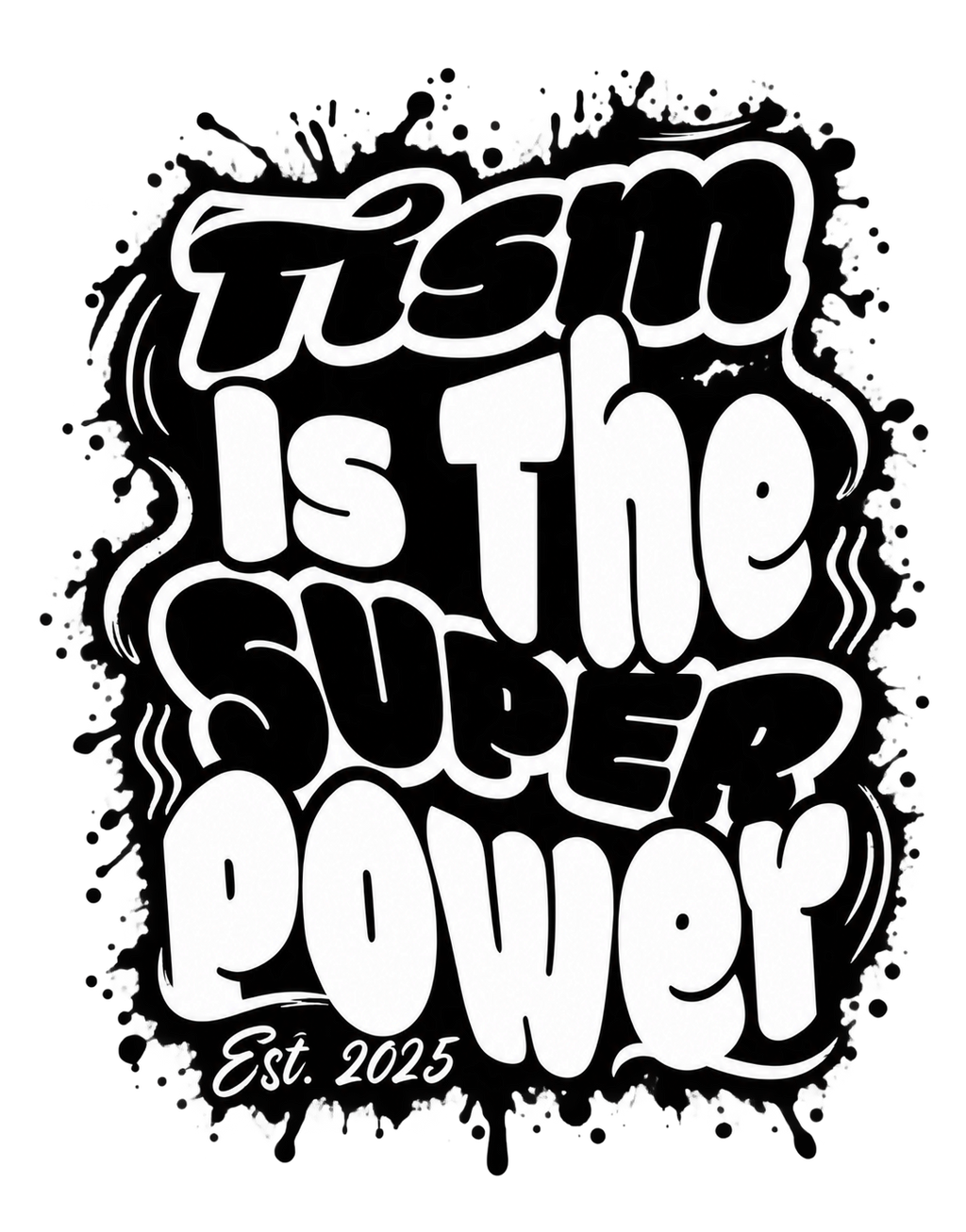 Kid's Stim Street™ "Tism Is the Super Power™" T-Shirt