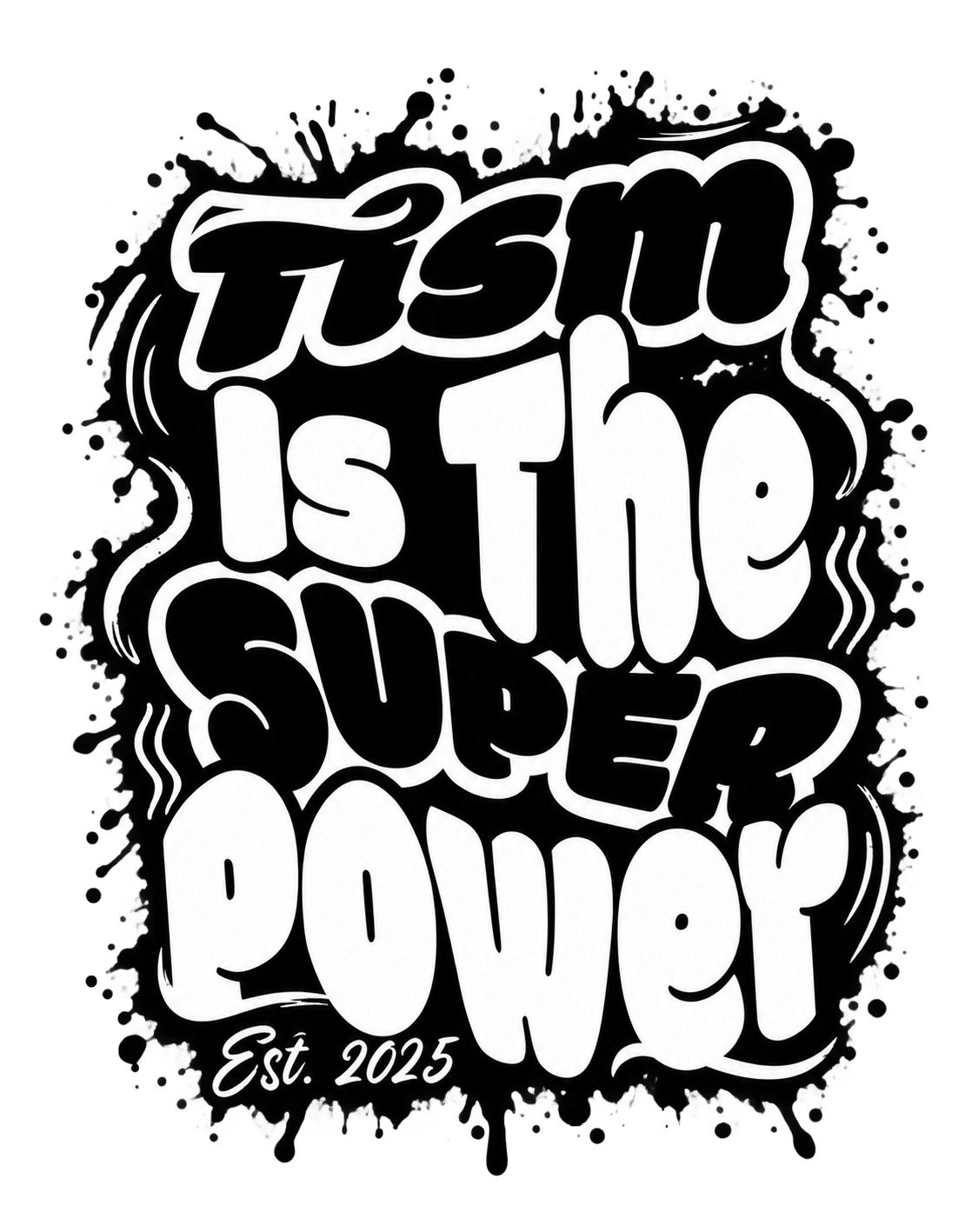 Kid's Stim Street™ "Tism Is the Super Power™" T-Shirt