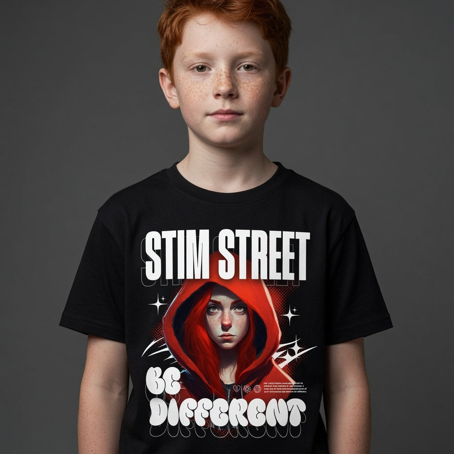 Stim Street™ – Be Different Unisex Graphic T-Shirt