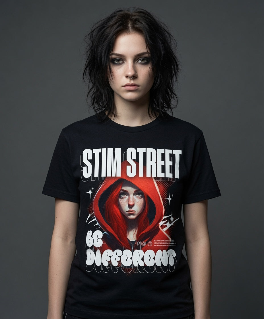 Stim Street™ – Be Different Unisex Graphic T-Shirt